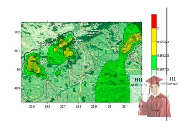 Б3835, Рис. 2.3 - Розповсюдження Zn у ґрунтах