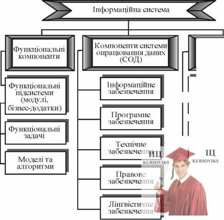 Б1272, Рис. 1 - Декомпозиція інформаційної системи